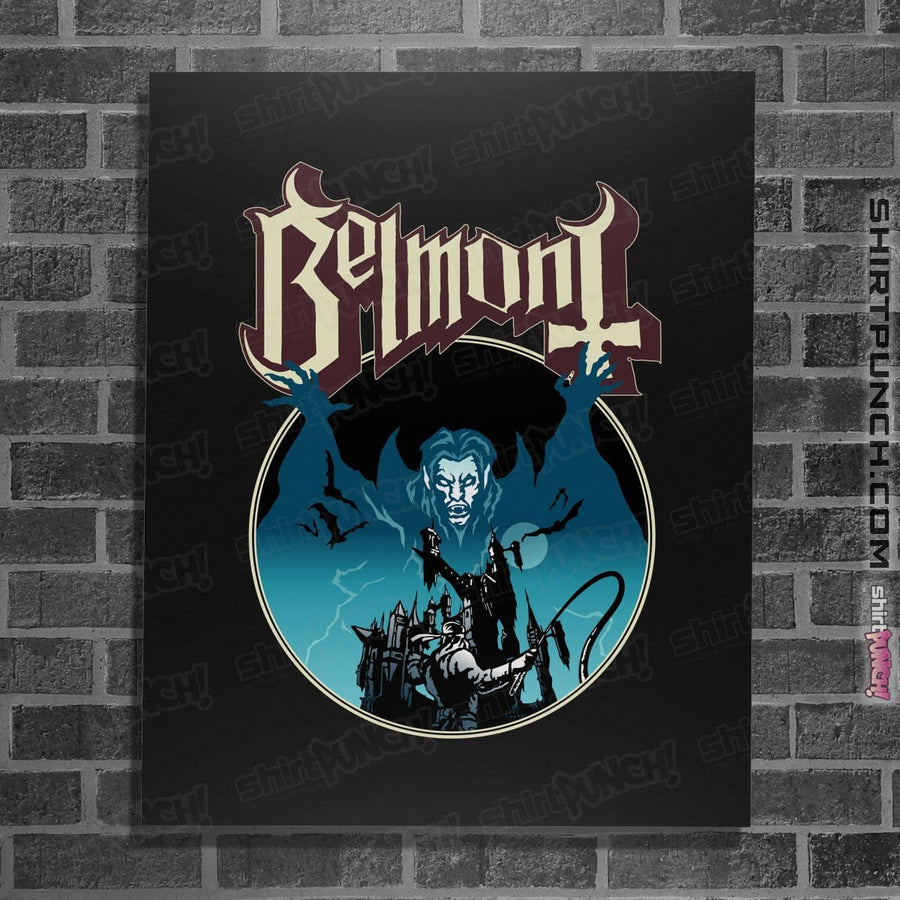 Shirts Posters / 4"x6" / Black Belmont Eponymous