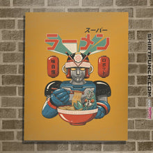 Load image into Gallery viewer, Shirts Posters / 4&quot;x6&quot; / Gold Super Ramen Bot
