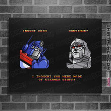 Load image into Gallery viewer, Daily_Deal_Shirts Posters / 4&quot;x6&quot; / Black Cybertron Fighter
