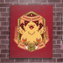 Load image into Gallery viewer, Shirts Posters / 4&quot;x6&quot; / Red Fat Chocobo Gysahl
