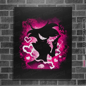 Daily_Deal_Shirts Posters / 4"x6" / Black Spider Demon