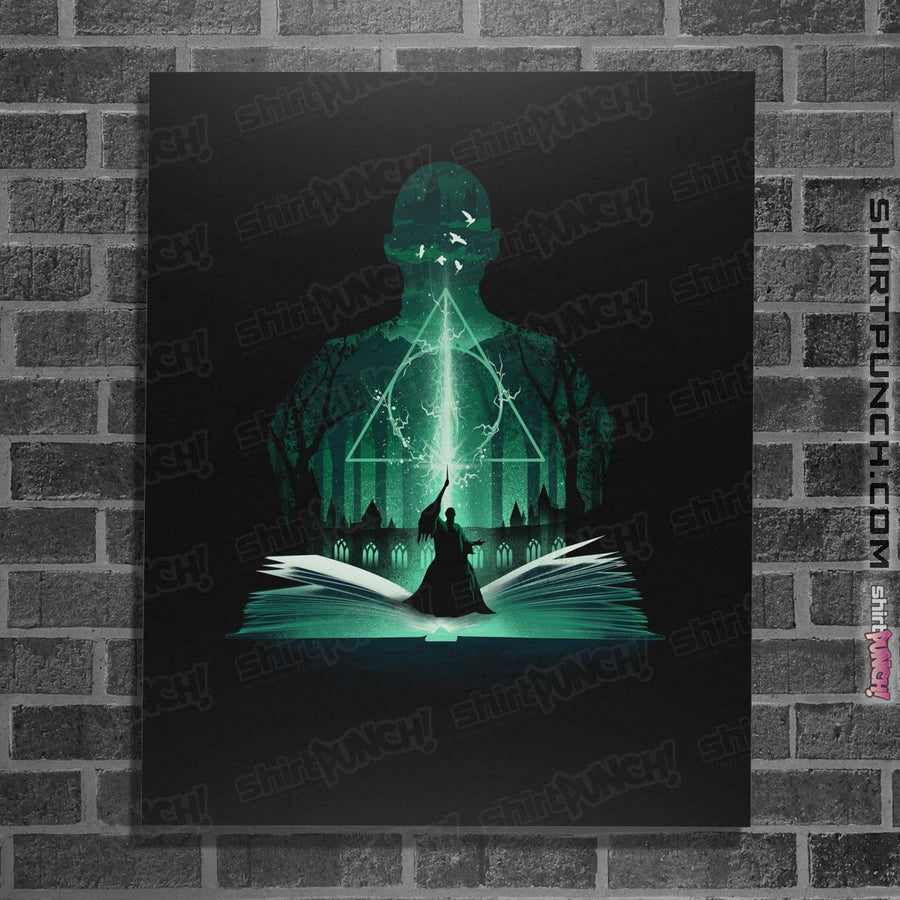 Shirts Posters / 4"x6" / Black The 7th Book Of Magic