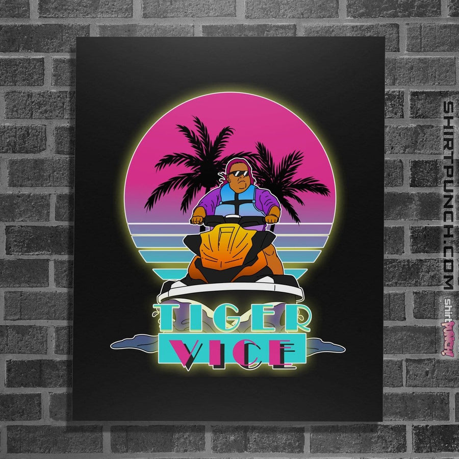 Shirts Posters / 4"x6" / Black Tiger Vice