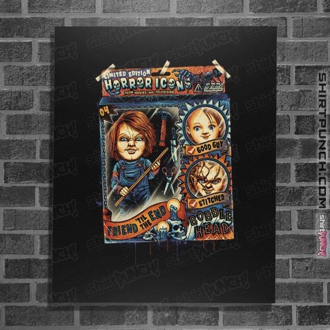 Shirts Posters / 4"x6" / Black Friend Til The End Bobblehead
