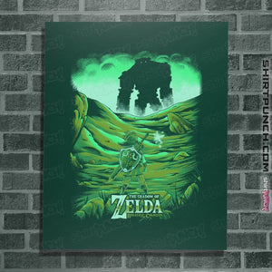 Shirts Posters / 4"x6" / Forest Shadow Of Zelda