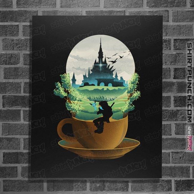 Secret_Shirts Posters / 4"x6" / Black Hyrule's Coffee