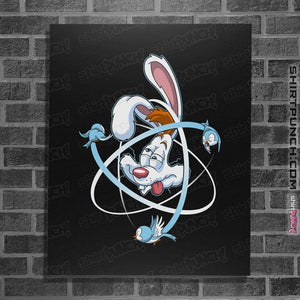 Daily_Deal_Shirts Posters / 4"x6" / Black Cartoon Science