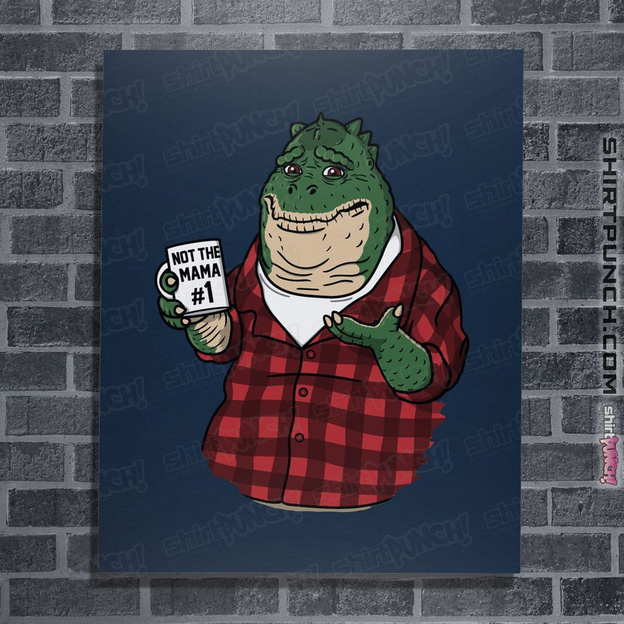Shirts Posters / 4"x6" / Navy Not The Mama