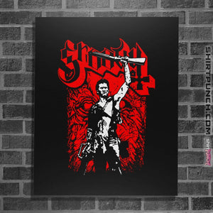 Shirts Posters / 4"x6" / Black Groovy Metal