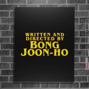 Shirts Posters / 4"x6" / Black Directed By Bong Joon-Ho
