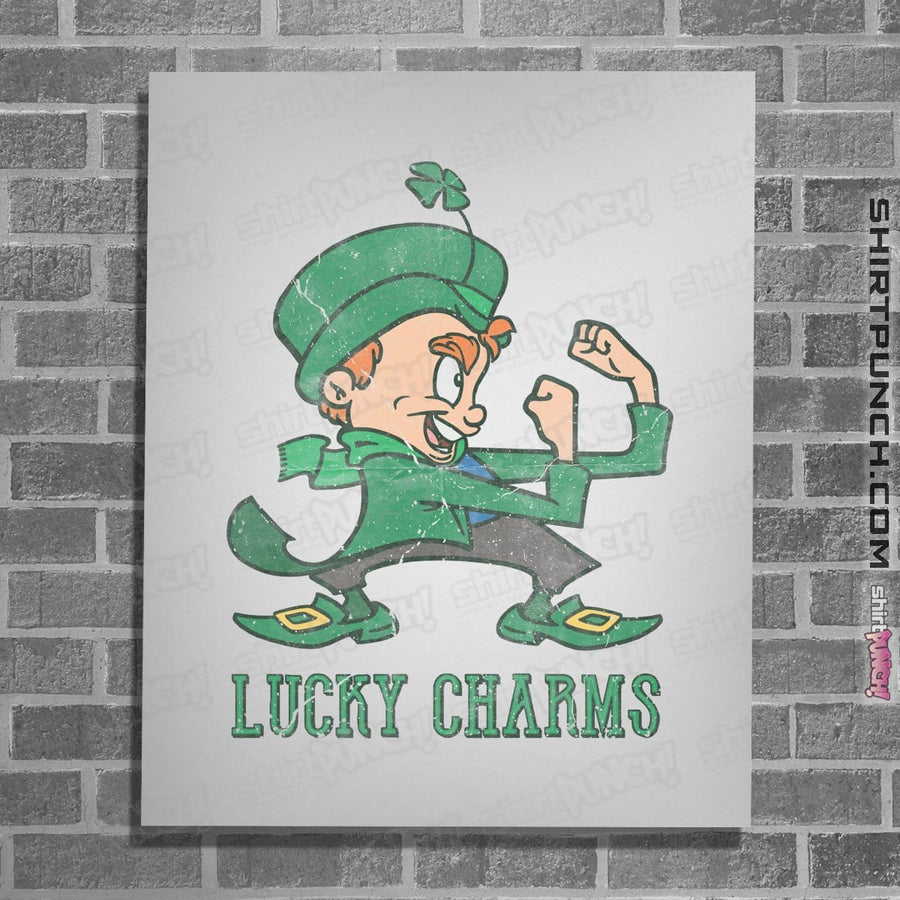 Shirts Posters / 4"x6" / White Lucky Charms
