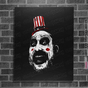 Shirts Posters / 4"x6" / Black Captain Spaulding