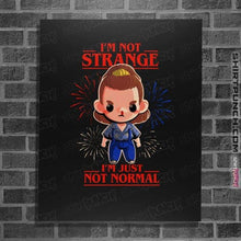 Load image into Gallery viewer, Shirts Posters / 4&quot;x6&quot; / Black Stranger Normal

