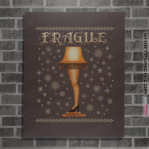 Secret_Shirts Posters / 4"x6" / Dark Chocolate Ugly Leg Sweater