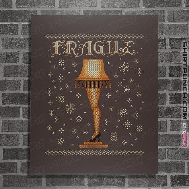 Secret_Shirts Posters / 4"x6" / Dark Chocolate Ugly Leg Sweater