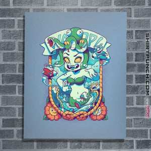 Secret_Shirts Posters / 4"x6" / Powder Blue Calamaria