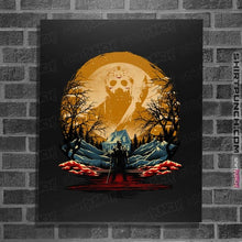 Load image into Gallery viewer, Daily_Deal_Shirts Posters / 4&quot;x6&quot; / Black Jason&#39;s Attack
