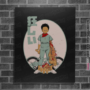 Secret_Shirts Posters / 4"x6" / Black Tetsuo Insane