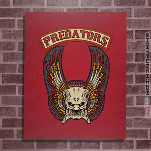 Daily_Deal_Shirts Posters / 4"x6" / Red Predators