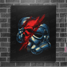 Load image into Gallery viewer, Shirts Posters / 4&quot;x6&quot; / Black Red Storm
