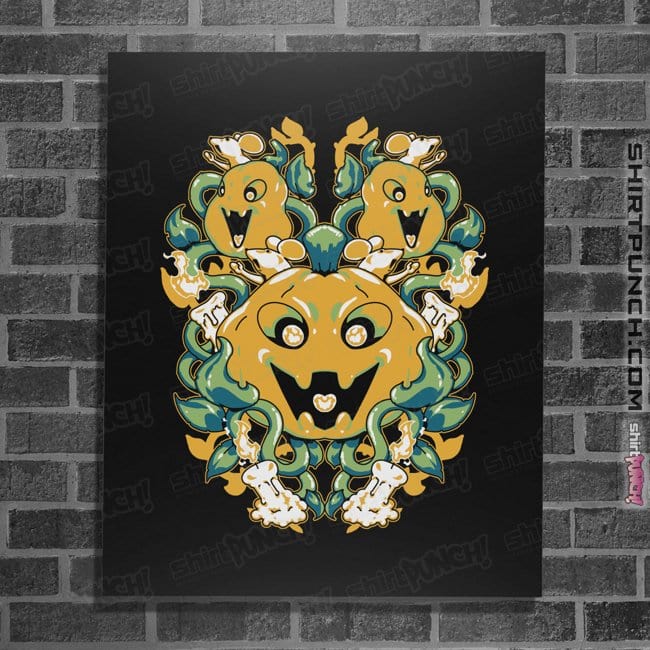 Shirts Posters / 4"x6" / Black Pumpkin Corral
