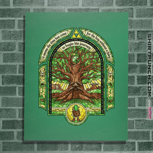 Load image into Gallery viewer, Shirts Posters / 4&quot;x6&quot; / Irish Green Deku Tree
