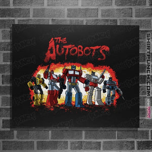 Daily_Deal_Shirts Posters / 4"x6" / Black The Autobots
