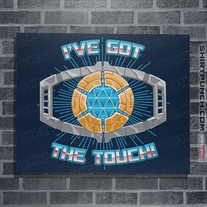 Secret_Shirts Posters / 4"x6" / Navy Matrix Power