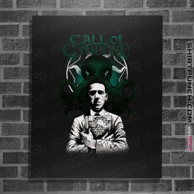 Secret_Shirts Posters / 4"x6" / Black The Call