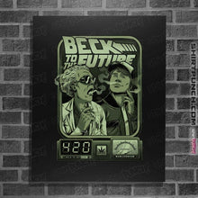 Load image into Gallery viewer, Secret_Shirts Posters / 4&quot;x6&quot; / Black Beck In Time
