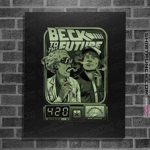 Secret_Shirts Posters / 4"x6" / Black Beck In Time