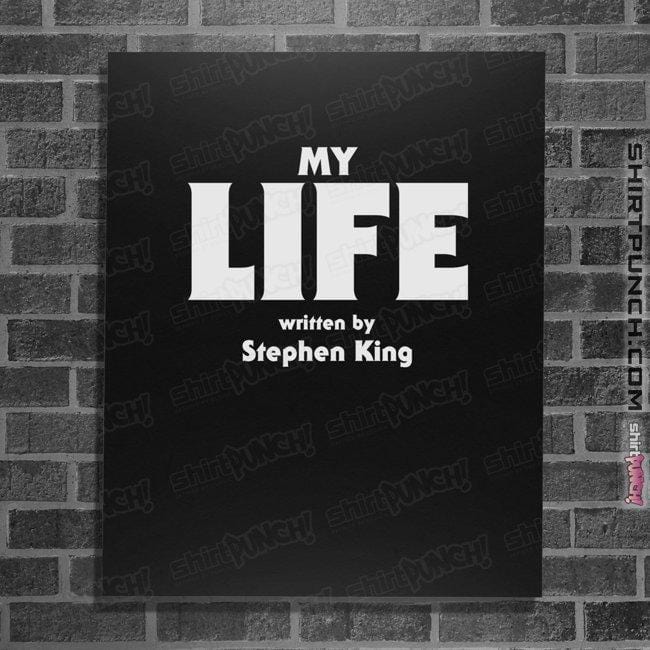 Secret_Shirts Posters / 4"x6" / Black The Story Of My Life