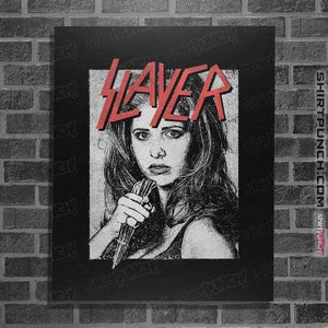 Shirts Posters / 4"x6" / Black Buffy x Slayer