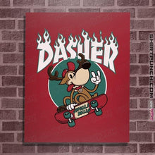 Load image into Gallery viewer, Secret_Shirts Posters / 4&quot;x6&quot; / Red Dasher Thrasher
