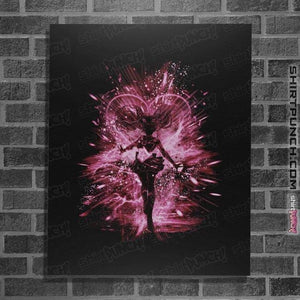 Shirts Posters / 4"x6" / Black Chibi Moon Storm