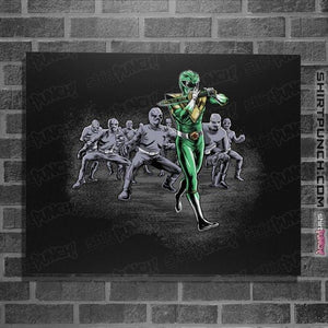 Daily_Deal_Shirts Posters / 4"x6" / Black Ranger Of Hamelin