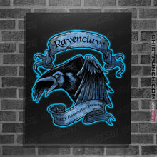Load image into Gallery viewer, Shirts Posters / 4&quot;x6&quot; / Black Ravenclaw
