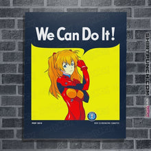 Load image into Gallery viewer, Shirts Posters / 4&quot;x6&quot; / Navy We Can Do It Shinji

