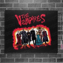 Load image into Gallery viewer, Shirts Posters / 4&quot;x6&quot; / Black The Vampires

