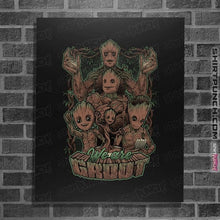 Load image into Gallery viewer, Daily_Deal_Shirts Posters / 4&quot;x6&quot; / Black We Are Groots
