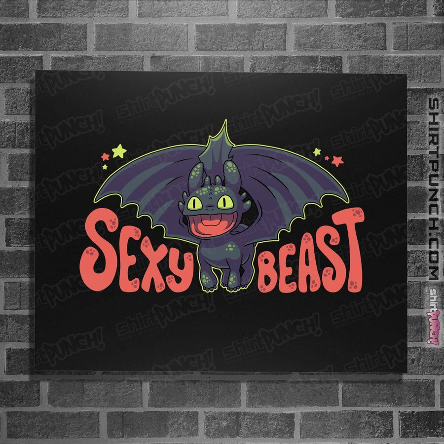 Secret_Shirts Posters / 4"x6" / Black Sexy Beast Secret Sale
