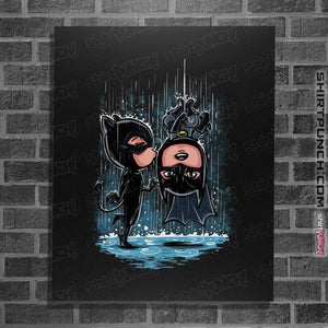 Daily_Deal_Shirts Posters / 4"x6" / Black Bat Kiss