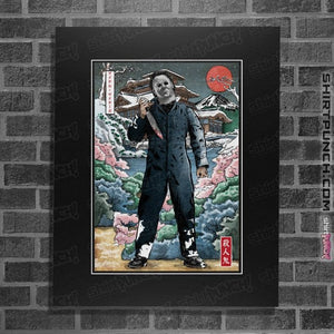 Daily_Deal_Shirts Posters / 4"x6" / Black Myers In Japan