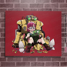 Load image into Gallery viewer, Secret_Shirts Posters / 4&quot;x6&quot; / Red Robo Upgrade

