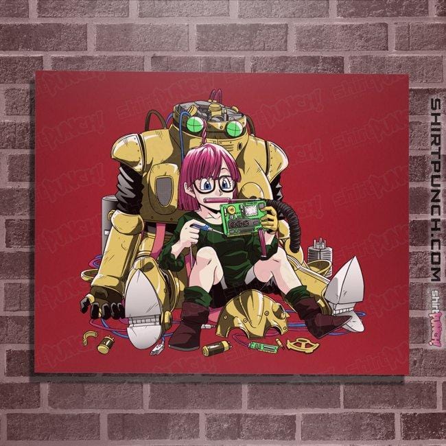 Secret_Shirts Posters / 4"x6" / Red Robo Upgrade