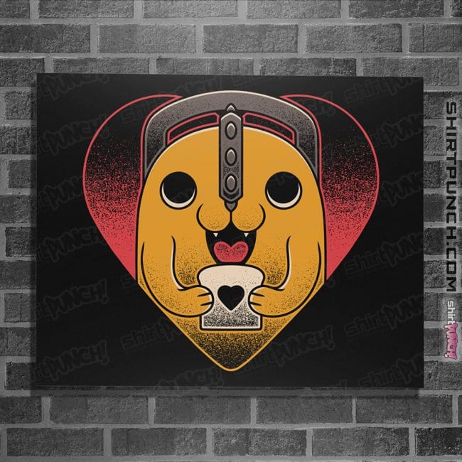 Shirts Posters / 4"x6" / Black Bread Lover Demon