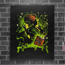 Load image into Gallery viewer, Daily_Deal_Shirts Posters / 4&quot;x6&quot; / Black Black Magic Witch
