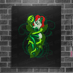 Shirts Posters / 4"x6" / Black Poison Ivy