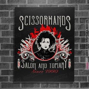 Secret_Shirts Posters / 4"x6" / Black Scissorhands