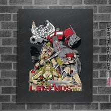 Load image into Gallery viewer, Secret_Shirts Posters / 4&quot;x6&quot; / Dark Heather Legends Of The 80s
